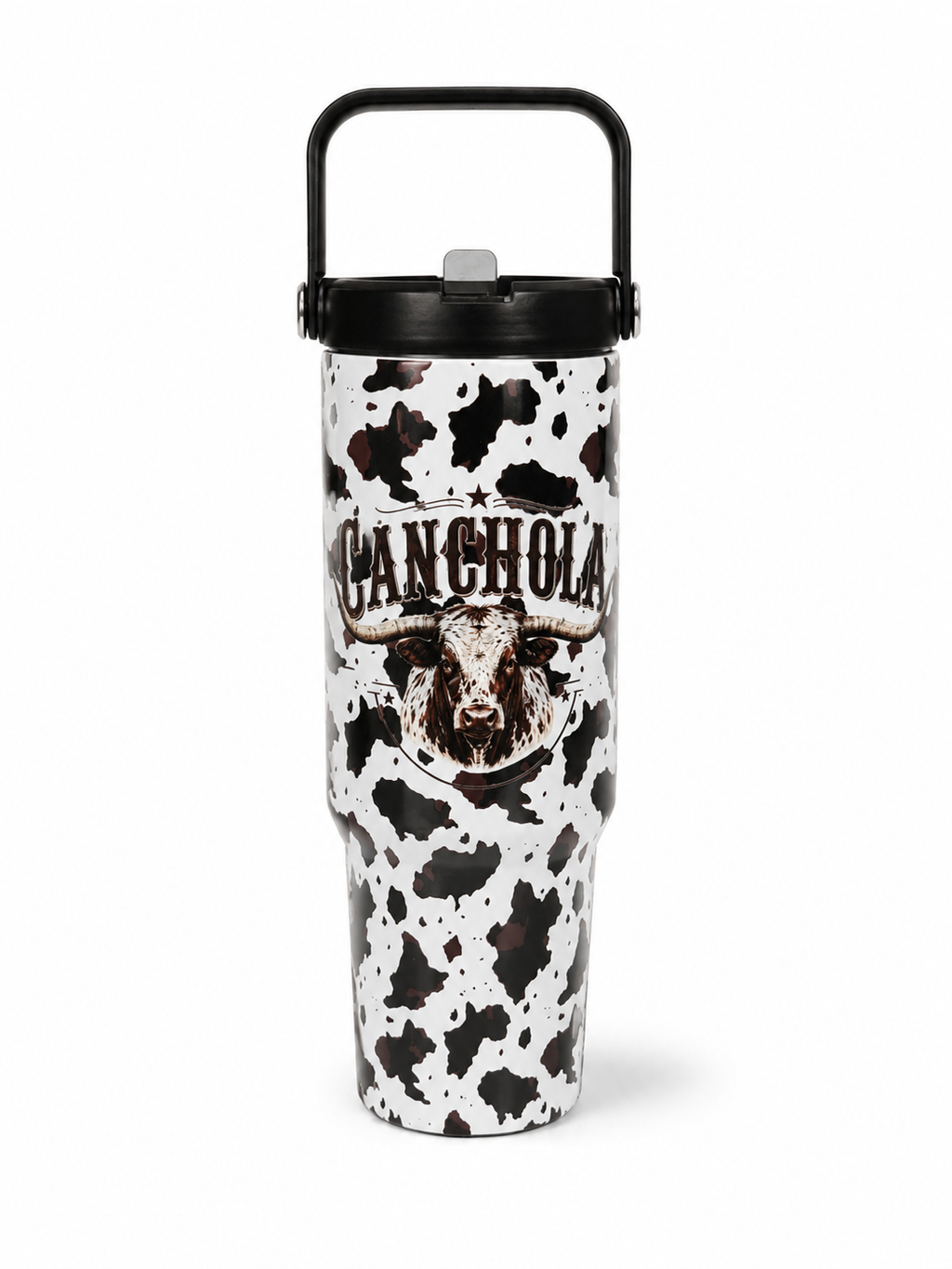 CANCHOLA cowhide tumbler