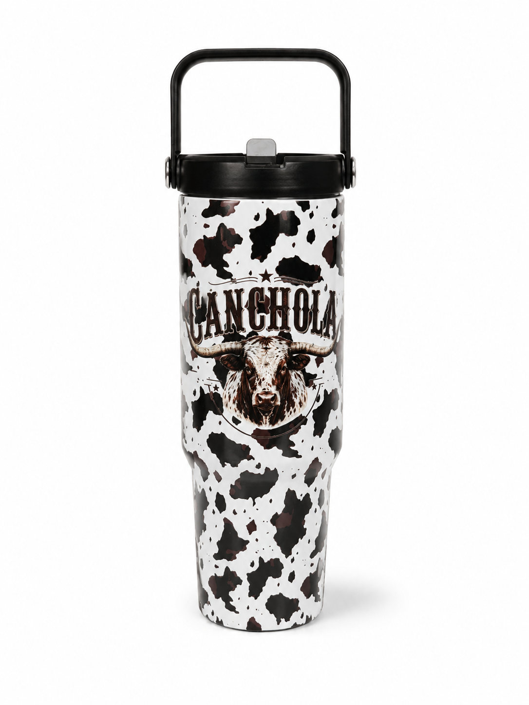 CANCHOLA cowhide tumbler