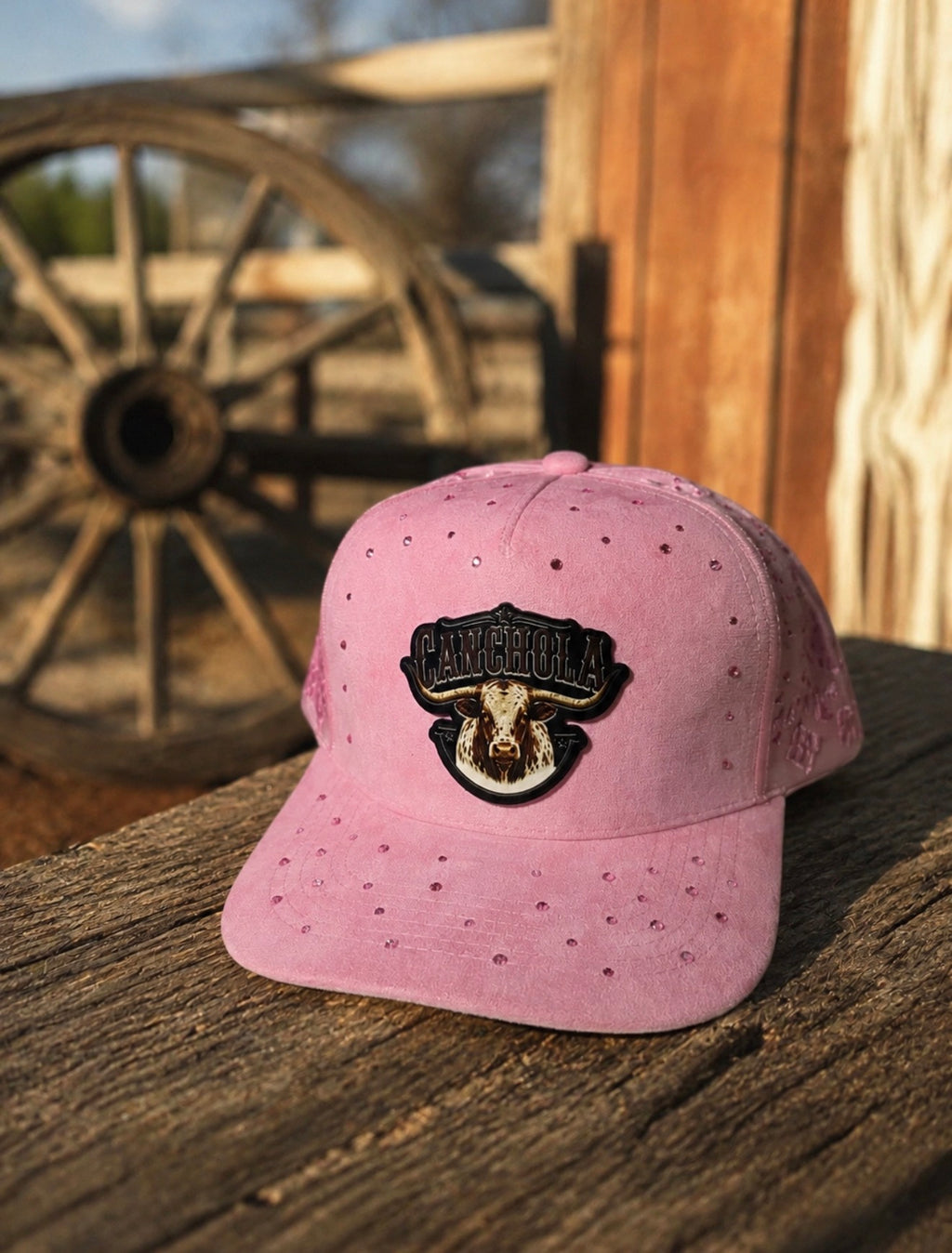 CANCHOLA Rhinestone cap