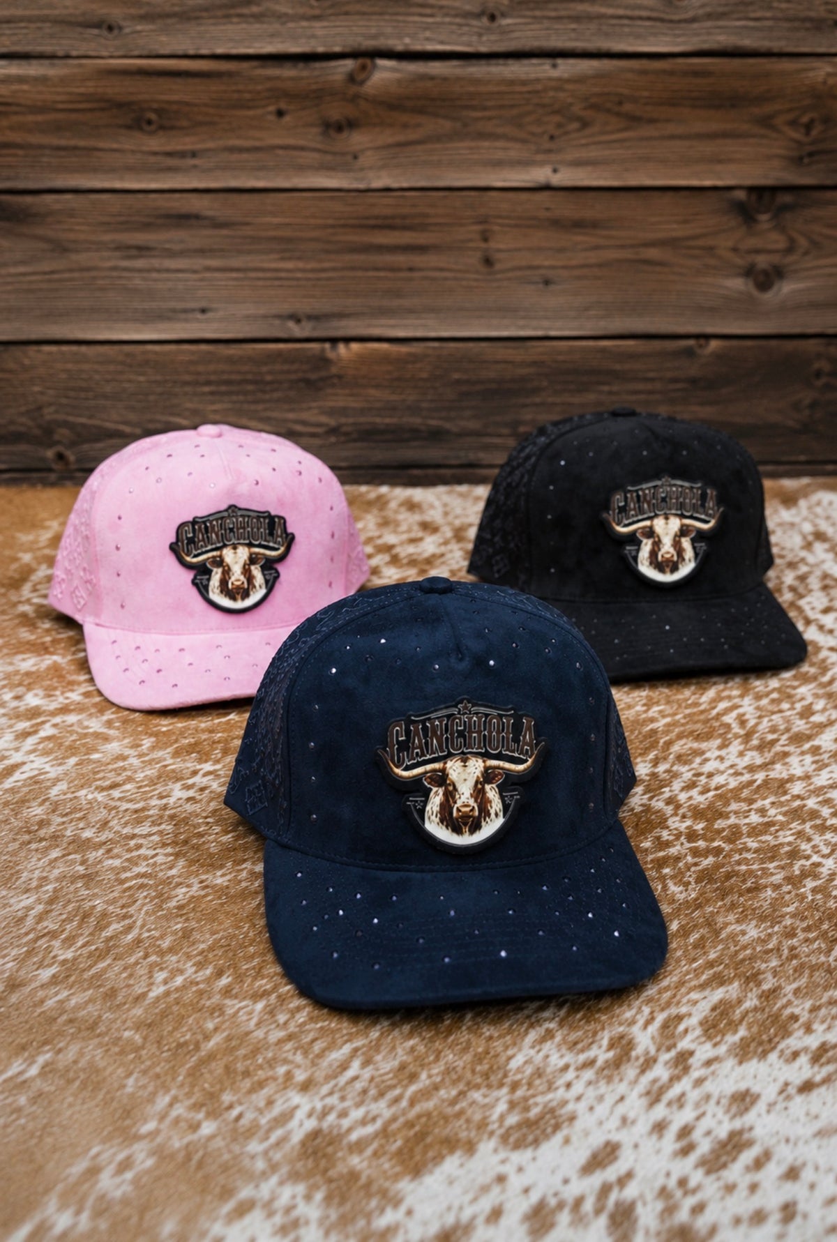 CANCHOLA Rhinestone cap