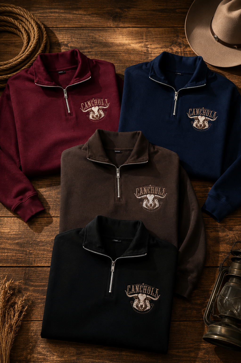 CANCHOLA Quarterzips